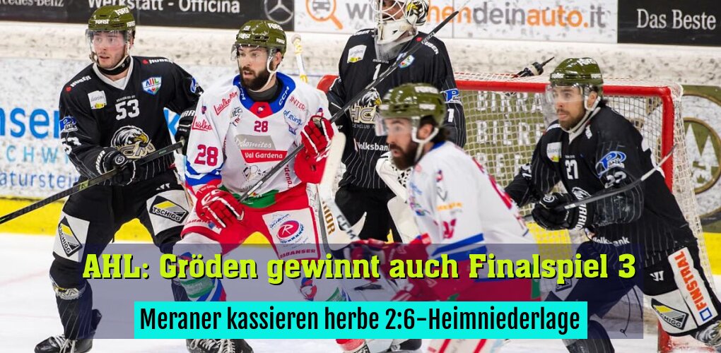 Meraner kassieren herbe 2:6-Heimniederlage