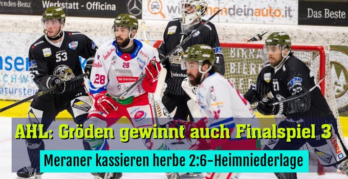 Meraner kassieren herbe 2:6-Heimniederlage