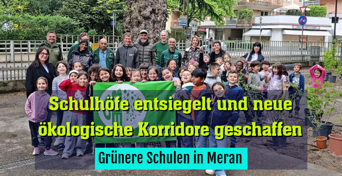 Grünere Schulen in Meran