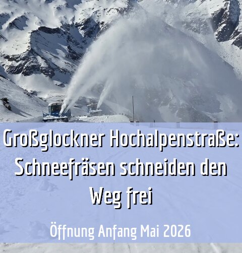 Öffnung Anfang Mai 2026
