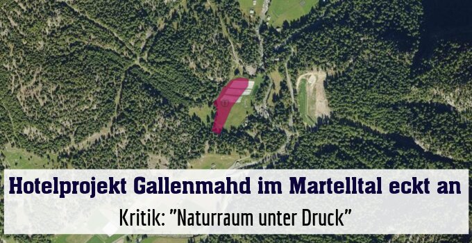 Kritik: "Naturraum unter Druck"
