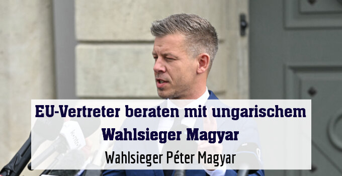 Wahlsieger Péter Magyar