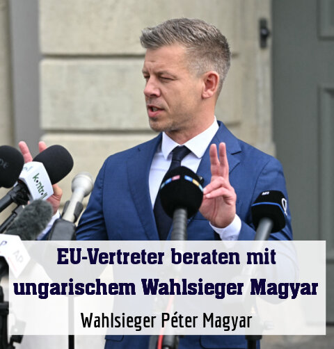 Wahlsieger Péter Magyar
