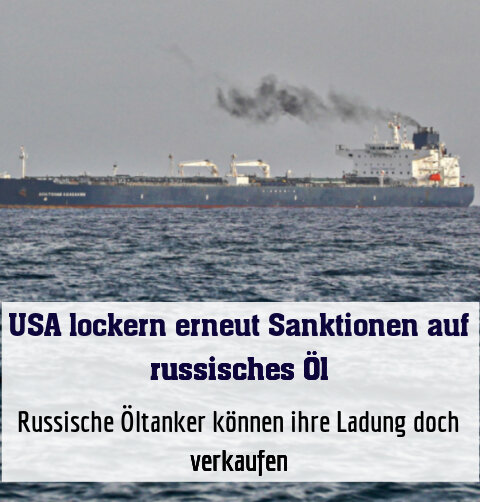 Russische Öltanker können ihre Ladung doch verkaufen