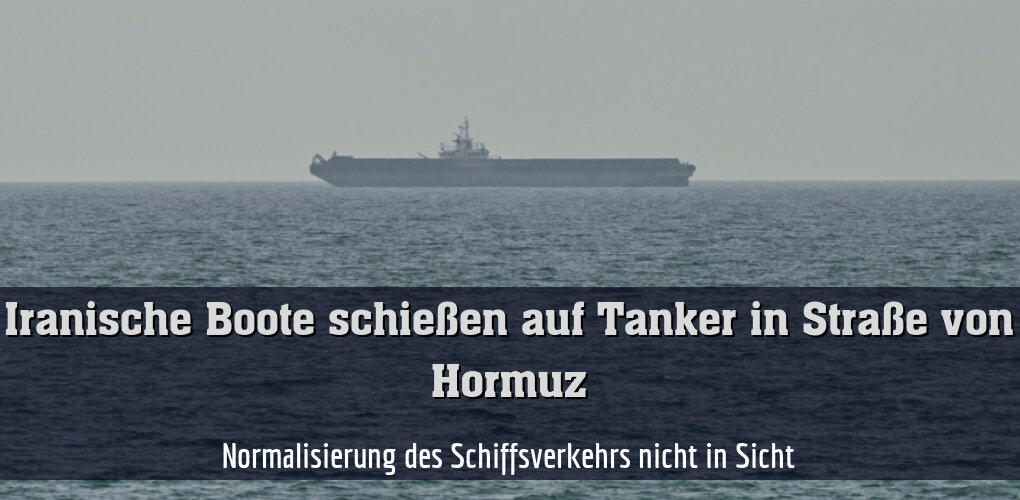 Normalisierung des Schiffsverkehrs nicht in Sicht