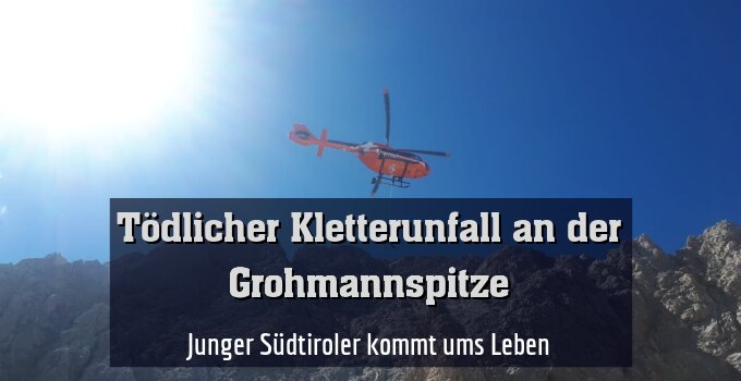 Junger Südtiroler kommt ums Leben