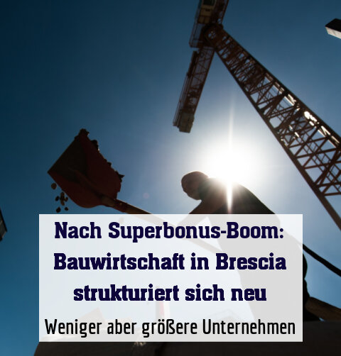 Weniger aber größere Unternehmen