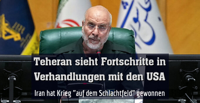 Iran hat Krieg "auf dem Schlachtfeld" gewonnen