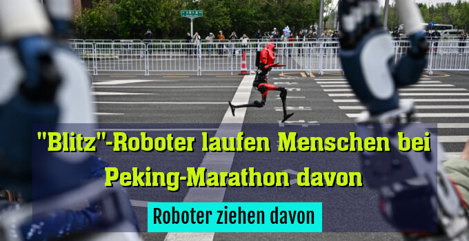 Roboter ziehen davon