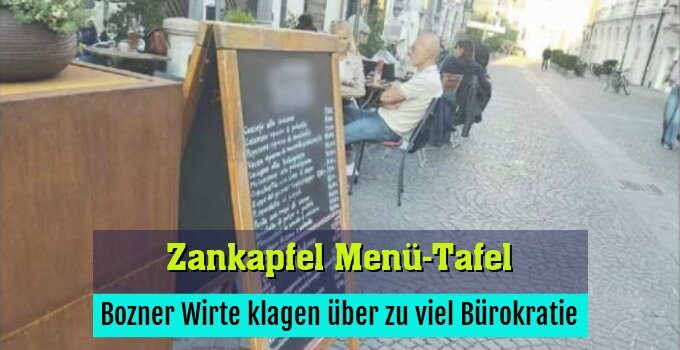 Bozner Wirte klagen über zu viel Bürokratie