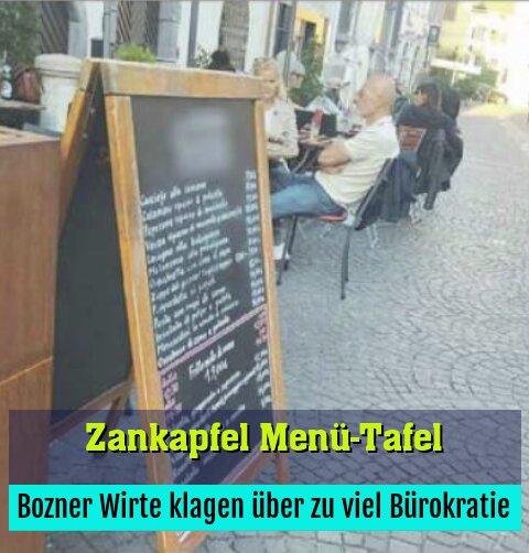 Bozner Wirte klagen über zu viel Bürokratie