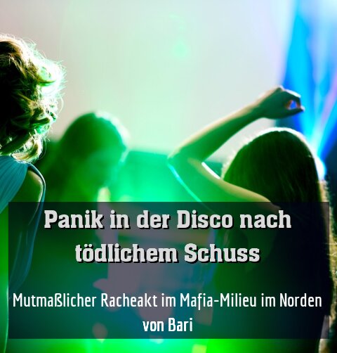 Mutmaßlicher Racheakt im Mafia-Milieu im Norden von Bari