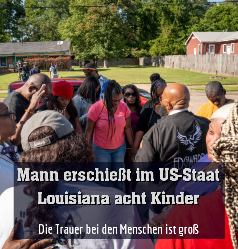 Die Trauer bei den Menschen ist groß