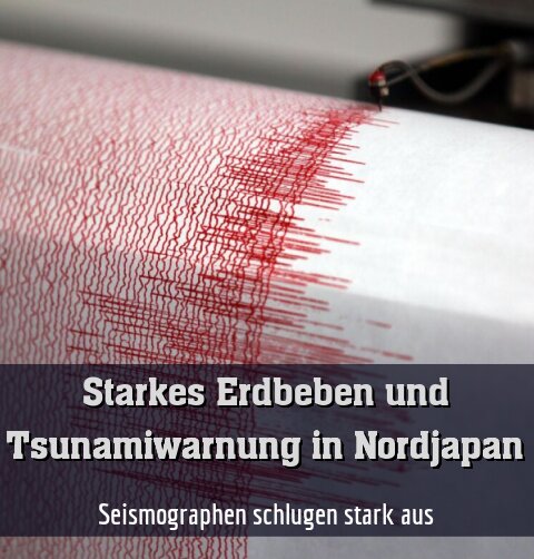 Seismographen schlugen stark aus