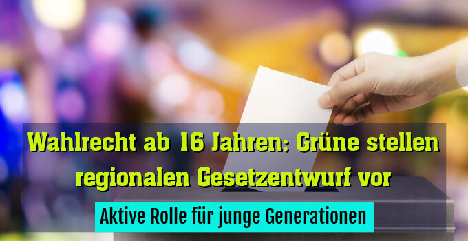 Aktive Rolle für junge Generationen