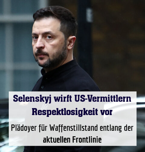 Plädoyer für Waffenstillstand entlang der aktuellen Frontlinie
