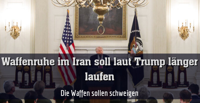 Die Waffen sollen schweigen