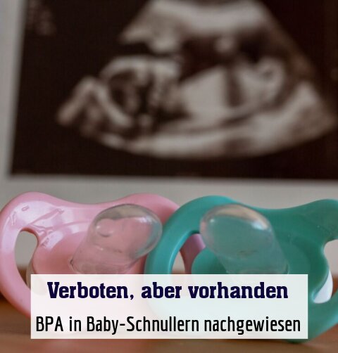 BPA in Baby-Schnullern nachgewiesen