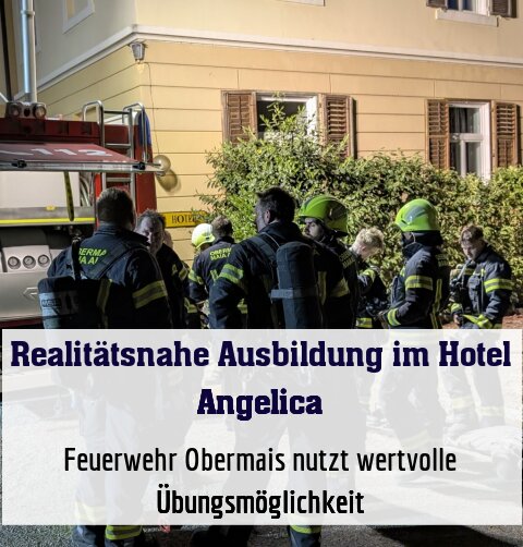 Feuerwehr Obermais nutzt wertvolle Übungsmöglichkeit