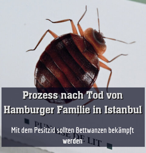 Mit dem Pesitzid sollten Bettwanzen bekämpft werden