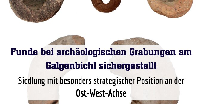Siedlung mit besonders strategischer Position an der Ost-West-Achse