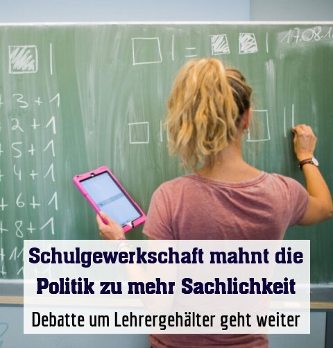 Debatte um Lehrergehälter geht weiter