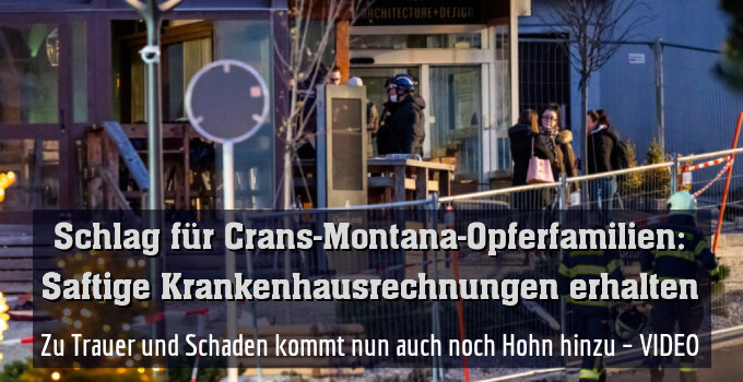 Zu Trauer und Schaden kommt nun auch noch Hohn hinzu – VIDEO