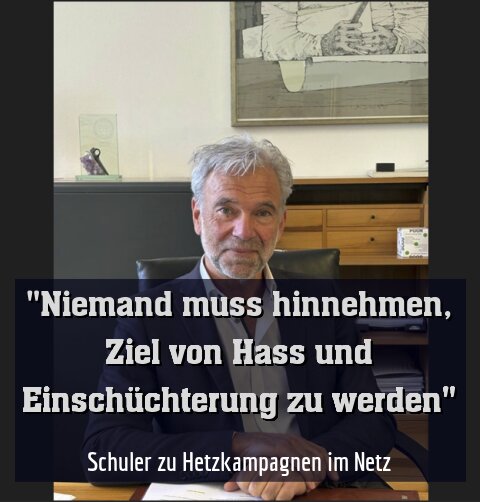 Schuler zu Hetzkampagnen im Netz