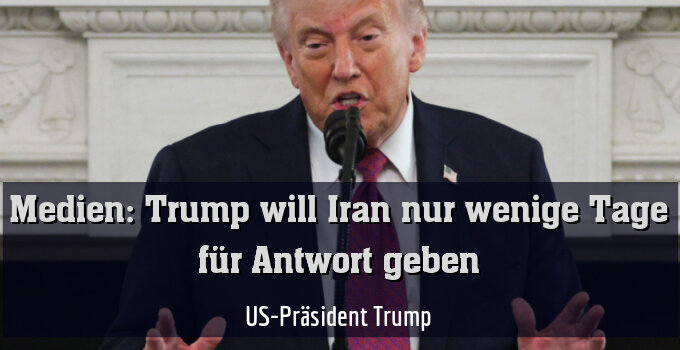 US-Präsident Trump