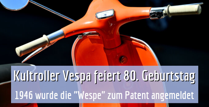 1946 wurde die "Wespe" zum Patent angemeldet