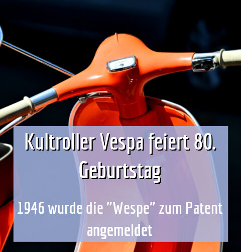 1946 wurde die "Wespe" zum Patent angemeldet