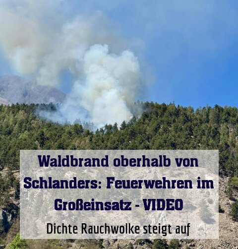Dichte Rauchwolke steigt auf