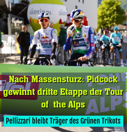 Pellizzari bleibt Träger des Grünen Trikots