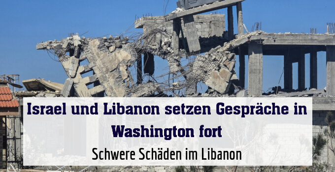 Schwere Schäden im Libanon