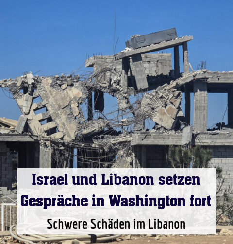 Schwere Schäden im Libanon