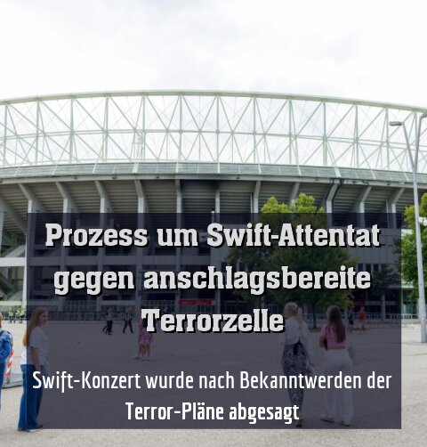Swift-Konzert wurde nach Bekanntwerden der Terror-Pläne abgesagt