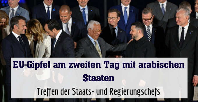 Treffen der Staats- und Regierungschefs
