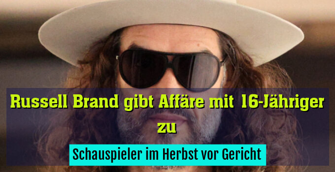 Schauspieler im Herbst vor Gericht