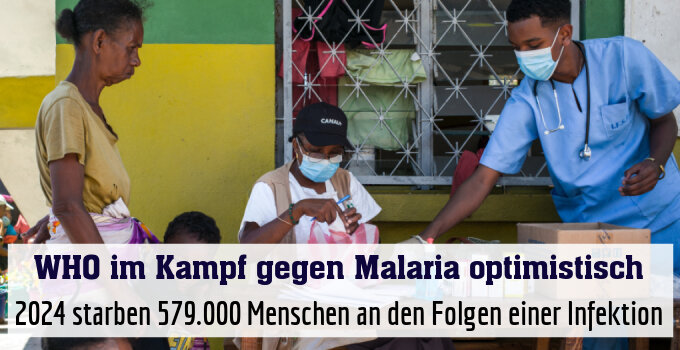 2024 starben 579.000 Menschen an den Folgen einer Infektion