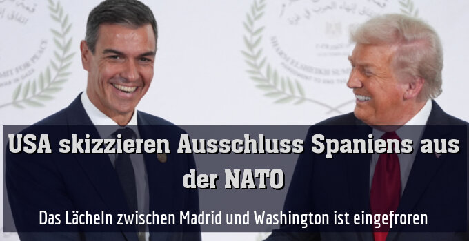 Das Lächeln zwischen Madrid und Washington ist eingefroren