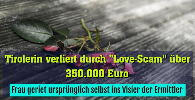 Frau geriet ursprünglich selbst ins Visier der Ermittler