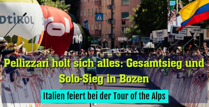 Italien feiert bei der Tour of the Alps
