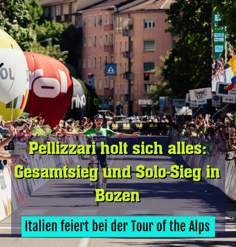 Italien feiert bei der Tour of the Alps