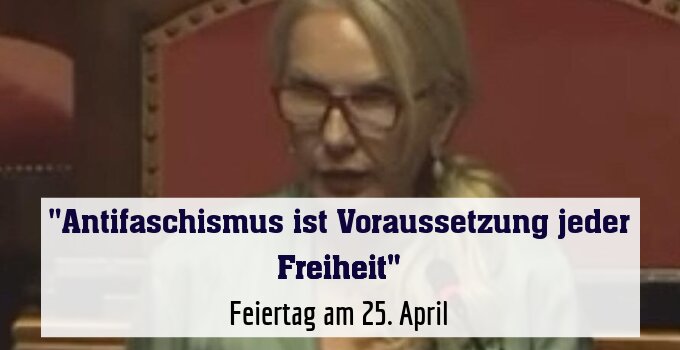 Feiertag am 25. April