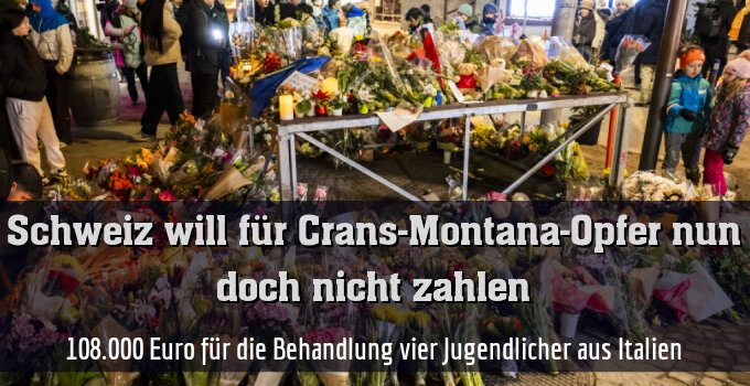 108.000 Euro für die Behandlung vier Jugendlicher aus Italien