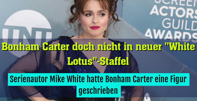 Helena Bonham Carters Rolle passte angeblich "am Set nicht"