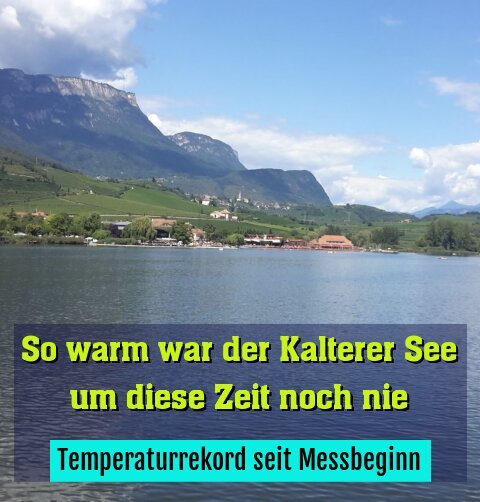 Temperaturrekord seit Messbeginn