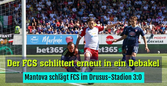Mantova schlägt FCS im Drusus-Stadion 3:0