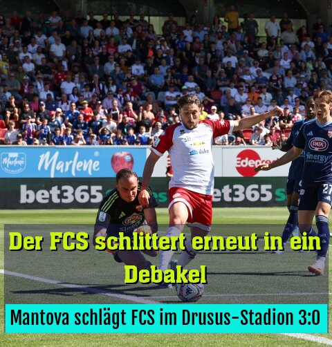 Mantova schlägt FCS im Drusus-Stadion 3:0