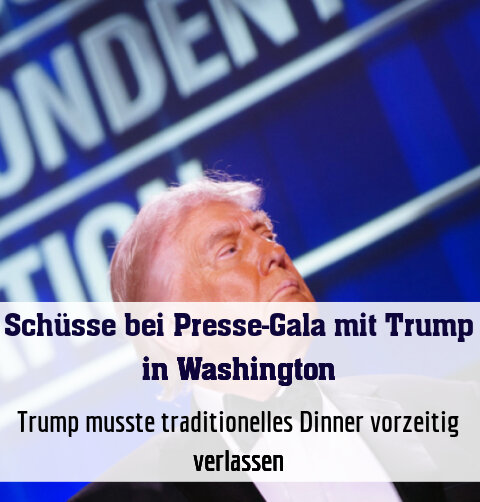 Trump musste traditionelles Dinner vorzeitig verlassen